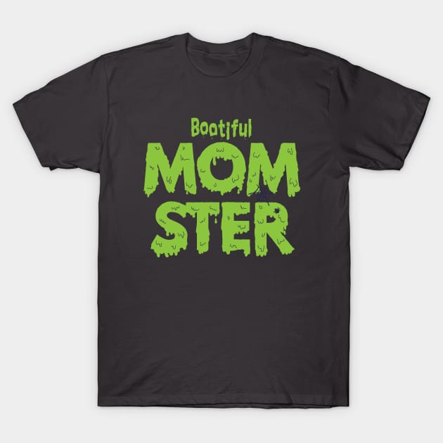 Halloween Funny Mom Momster Monster T-Shirt by Fitastic